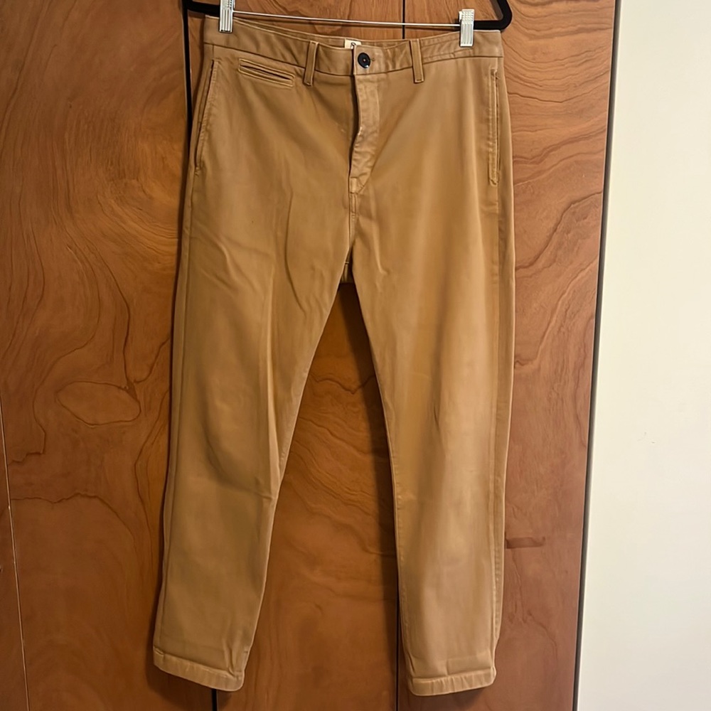 Hiroshi Kato Axe Denit Khaki Chinos